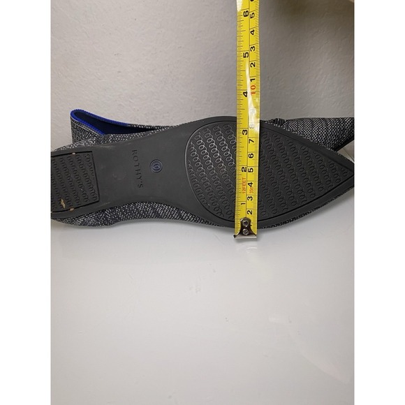 Rothy's Black and Gray Flats - Picture 11 of 12